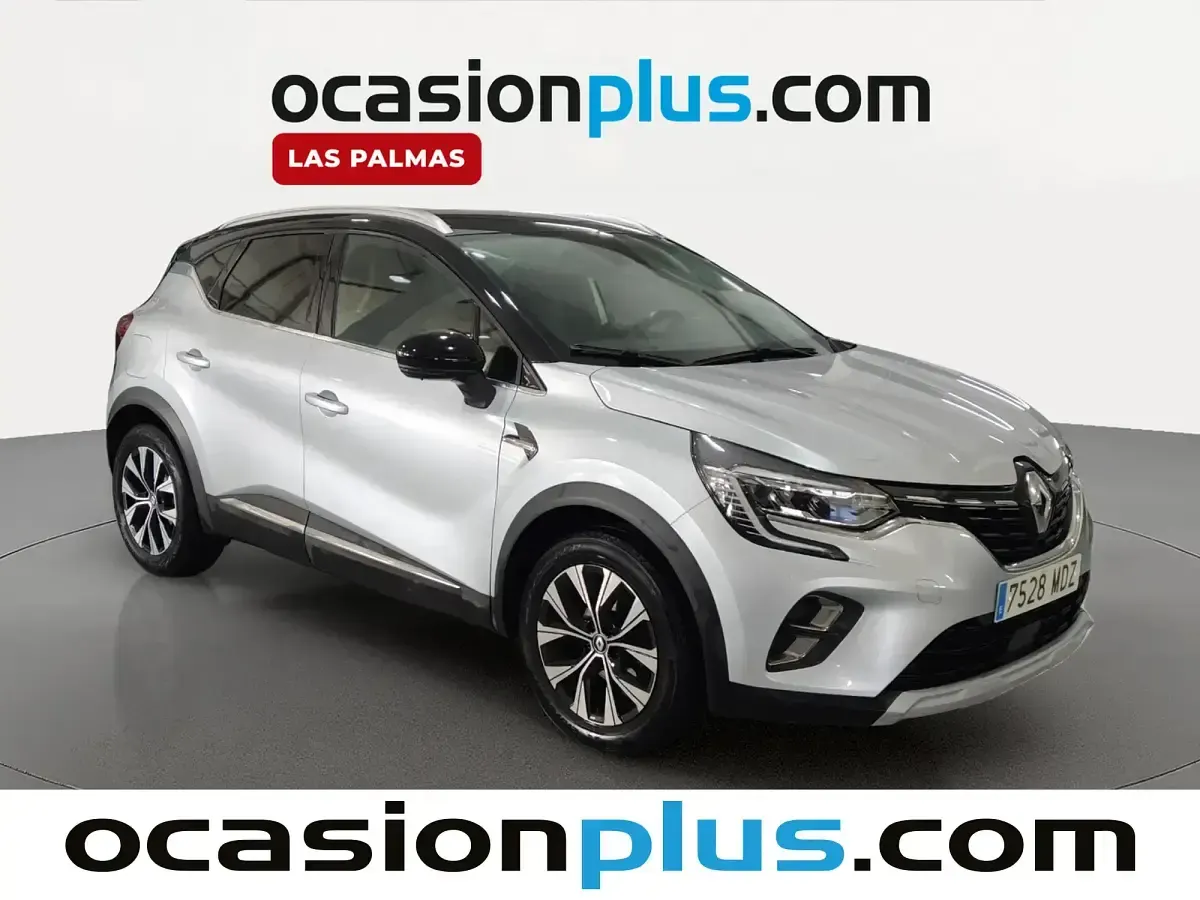 Usado Renault Captur Techno 90 CV (66 kW) 2023 Gris SUV