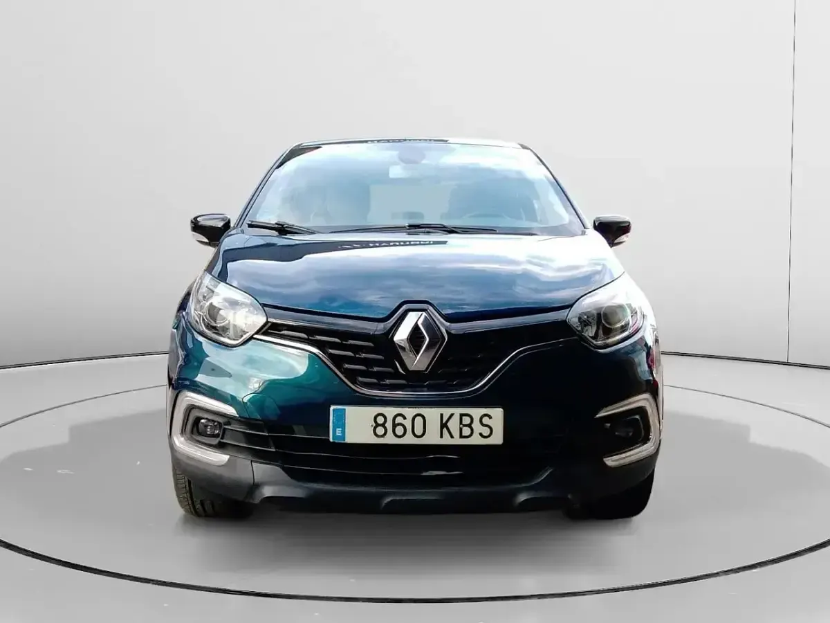 Usado Renault Captur Intens 90 CV (66 kW) 2017 Azul SUV