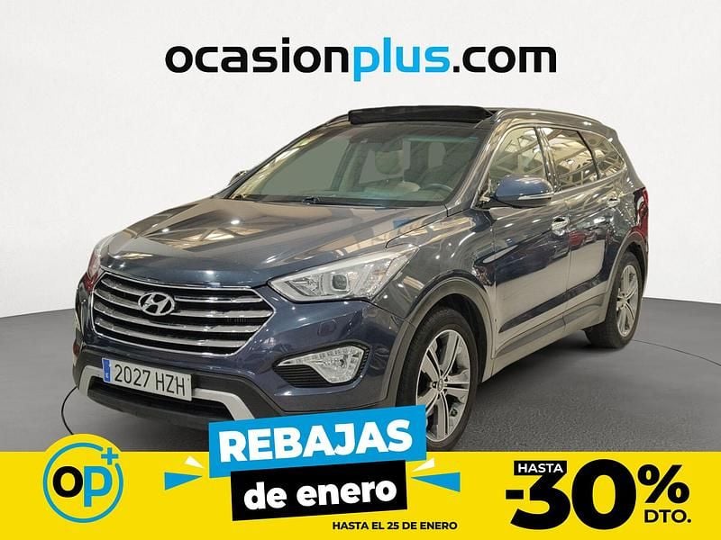 Azul Usado 2014 Hyundai Santa Fe Style SUV | 16.190 € (Super precio) - Imagen 1/4