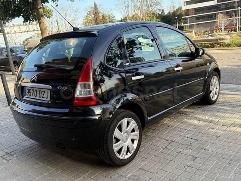 Usado Citroën C3 Exclusive 110 CV (80 kW) 2006 Negro Berlina