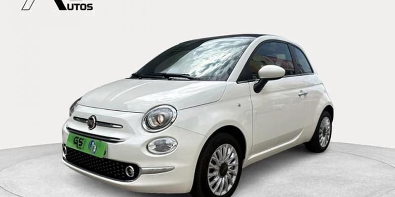 Blanco Usado 2024 Fiat 500C Dolcevita Descapotable | 12.999 € (Precio justo) - Imagen 1/4