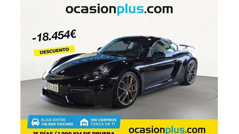 Negro Usado 2022 Porsche Cayman GT4 Coupe | 109.000 € (Super precio) - Imagen 1/4