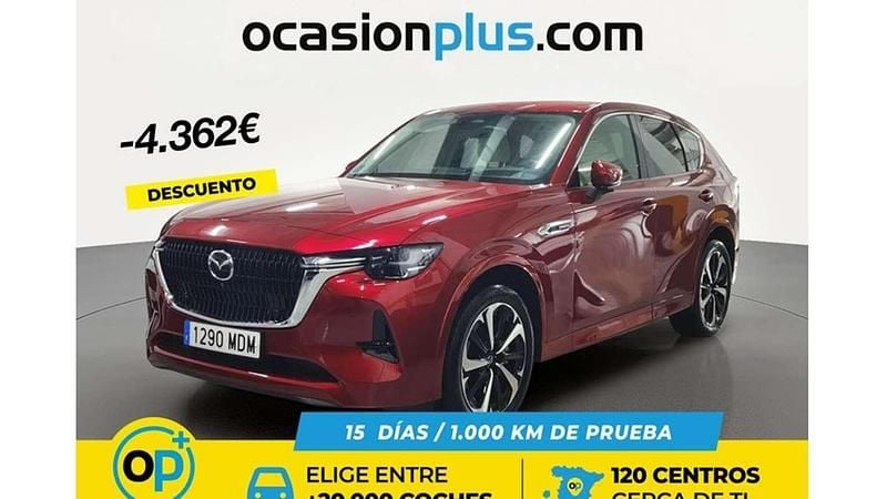 Rojo Usado 2023 Mazda CX-60 Takumi-Line SUV | 43.628 € (Precio justo) - Imagen 1/4