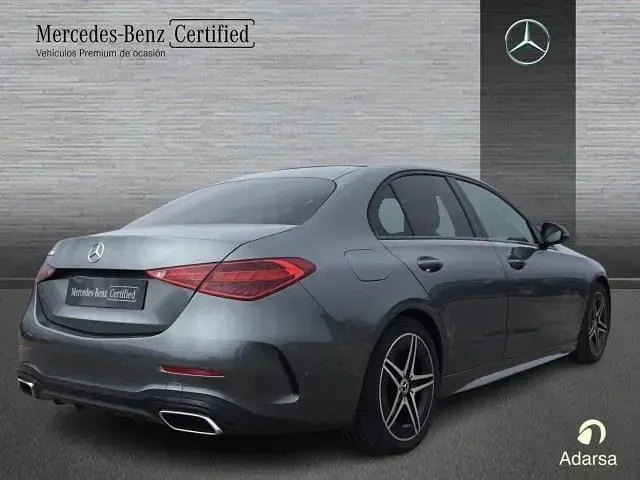 Usado Mercedes C220 200 CV (147 kW) 2022 Gris selenita