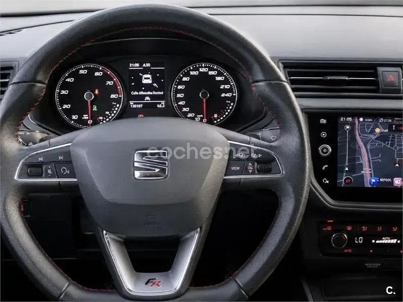 Usado Seat Ibiza FR 90 CV (66 kW) 2020 Gris / plata Utilitario