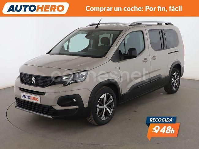 Gris Usado 2021 Peugeot Rifter GT Monovolumen | 22.299 € (Un poco caro) - Imagen 1/3