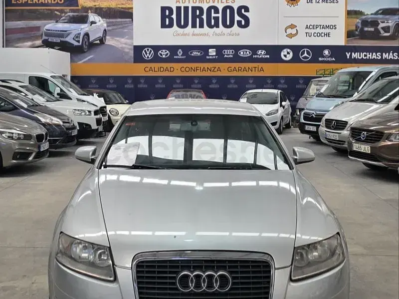 Usado Audi A6 190 CV (139 kW) 2008 Gris / plata Berlina