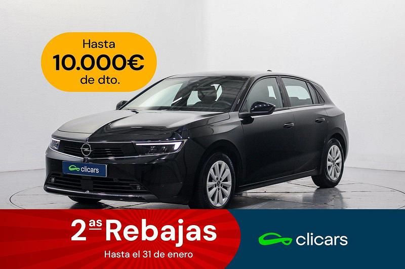 Negro Usado 2023 Opel Astra Edition Berlina | 14.290 € (Buen precio) - Imagen 1/4