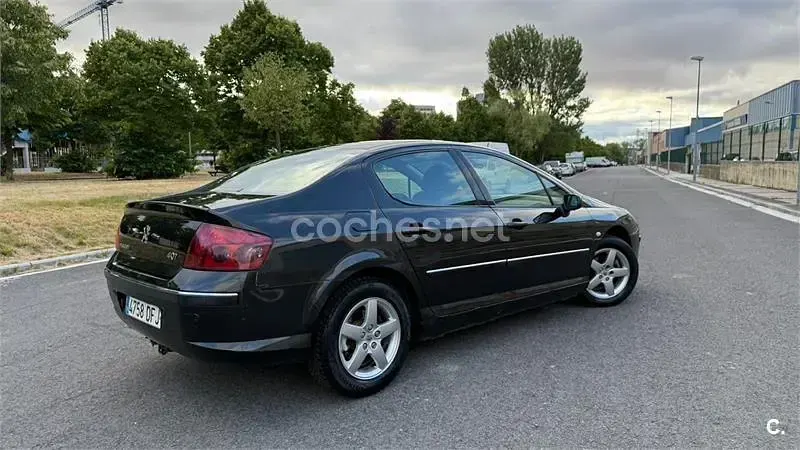 Usado Peugeot 407 137 CV (100 kW) 2005 Negro Berlina