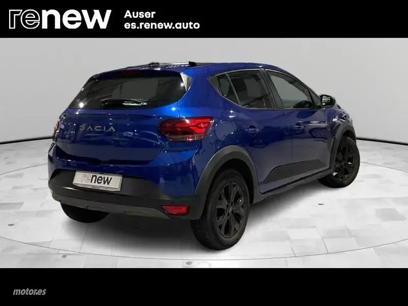 Usado Dacia Sandero Extreme 110 CV (80 kW) 2024 Azul Berlina
