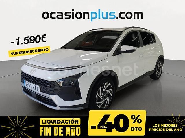 Blanco Usado 2024 Hyundai Bayon SUV | 17.490 € (Precio justo) - Imagen 1/4