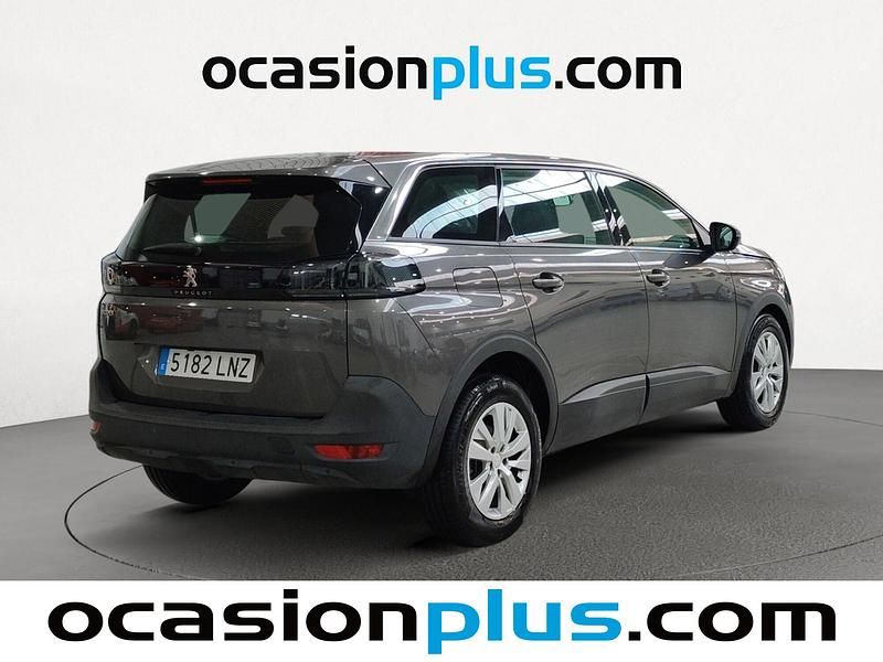 Usado Peugeot 5008 Active 130 CV (95 kW) 2021 Gris Monovolumen