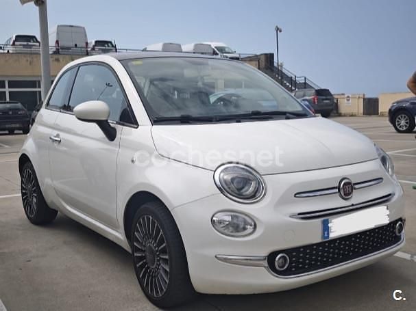Blanco Usado 2017 Fiat 500 Descapotable | 8200 € (Precio justo) - Imagen 1/4