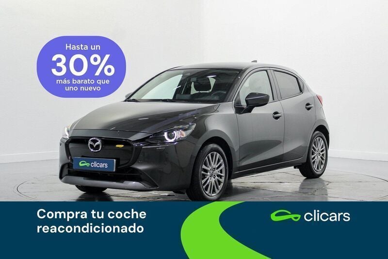 Blanco Usado 2023 Mazda 2 Exclusive-Line Berlina | 15.990 € (Precio justo) - Imagen 1/4
