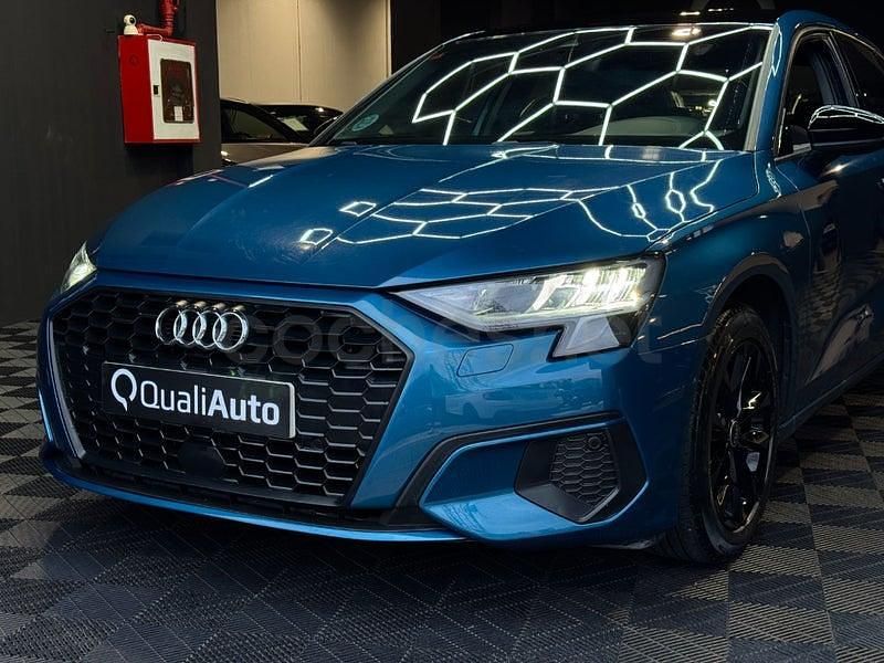 Usado Audi A3 Advanced Plus 110 CV (80 kW) 2022 Azul Berlina