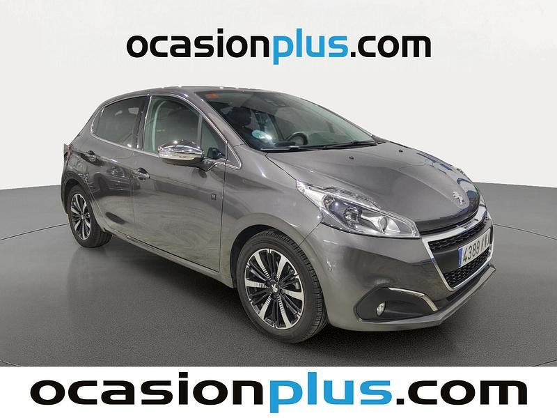 Usado Peugeot 208 S 82 CV (60 kW) 2019 Gris Utilitario
