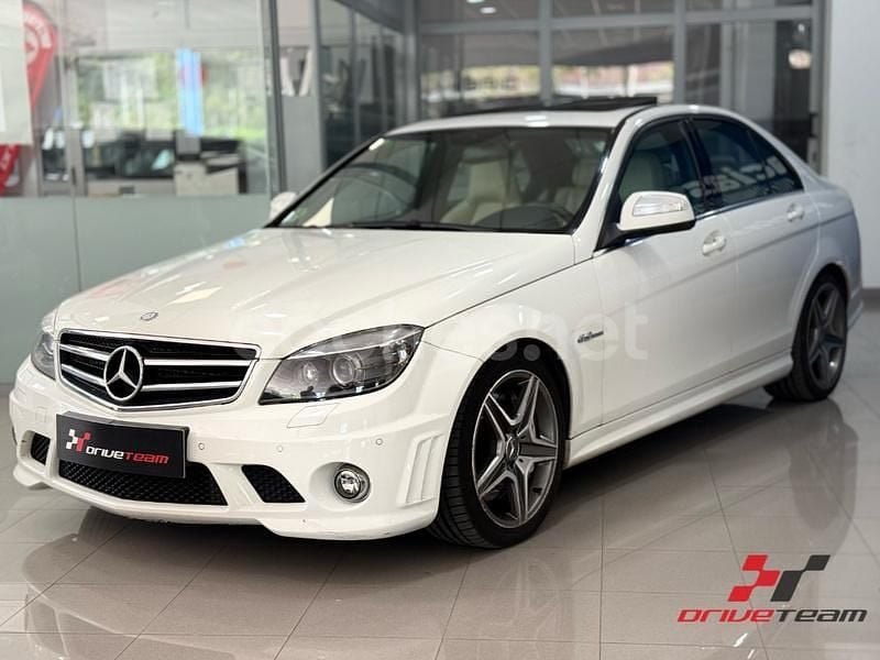 Usado Mercedes C63 AMG AMG 457 CV (336 kW) 2008 Blanco Berlina