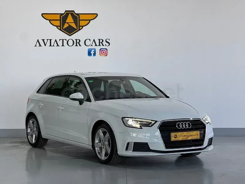 Usado Audi A3 S-Line 150 CV (110 kW) 2017 Blanco Berlina