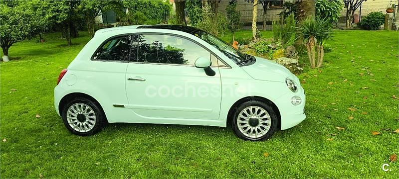Usado Fiat 500 Lounge 69 HP (50 kW) 2018 Verde Sedan