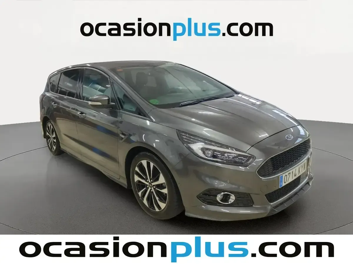 Usado Ford S-MAX ST-Line 150 CV (110 kW) 2019 Gris Monovolumen