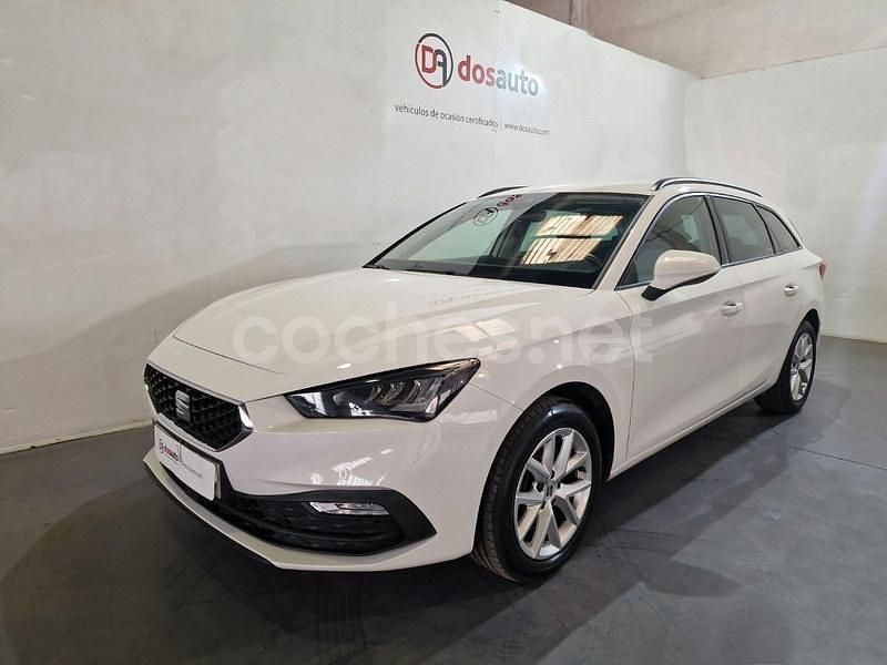 Blanco Usado 2021 Seat Leon Style Familiar | 17.990 € (Precio justo) - Imagen 1/4