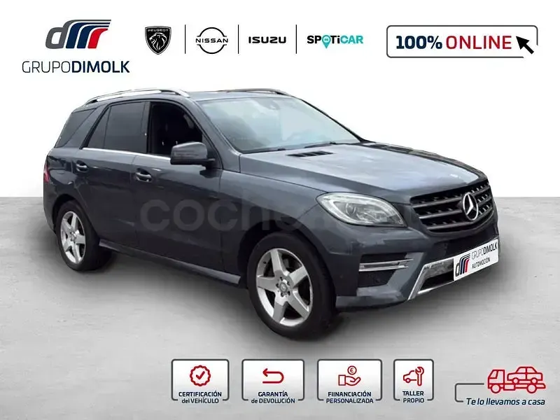 Usado Mercedes ML350 AMG Edition 1 258 CV (189 kW) 2013 Gris / plata SUV