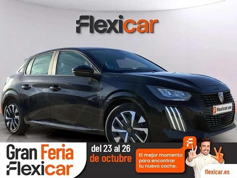 Negro Usado 2023 Peugeot 208 Active Utilitario | 11.290 € (Buen precio) - Imagen 1/4
