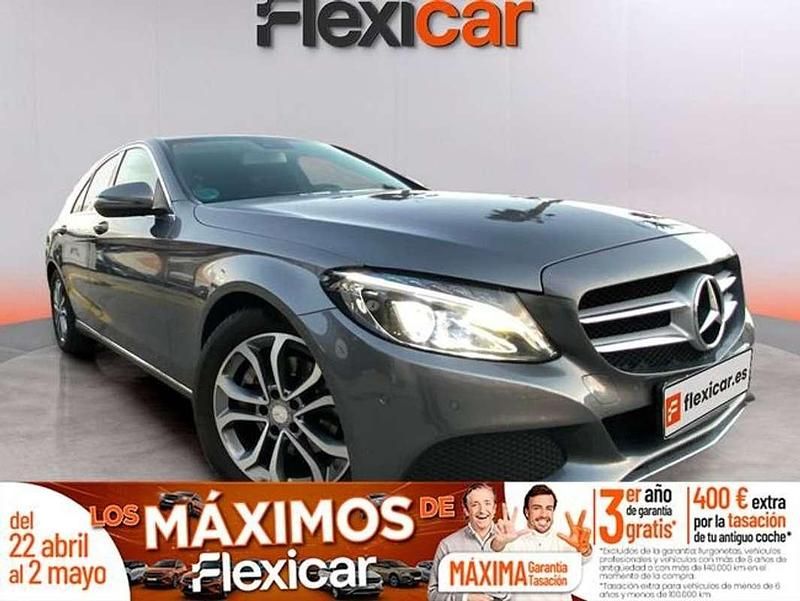 Käytetty Mercedes C220 170 HP (125 kW) 2017 Harmaa Sedan