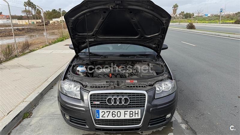 Käytetty Audi A3 Ambition 150 HP (110 kW) 2006 Musta Viistoperä