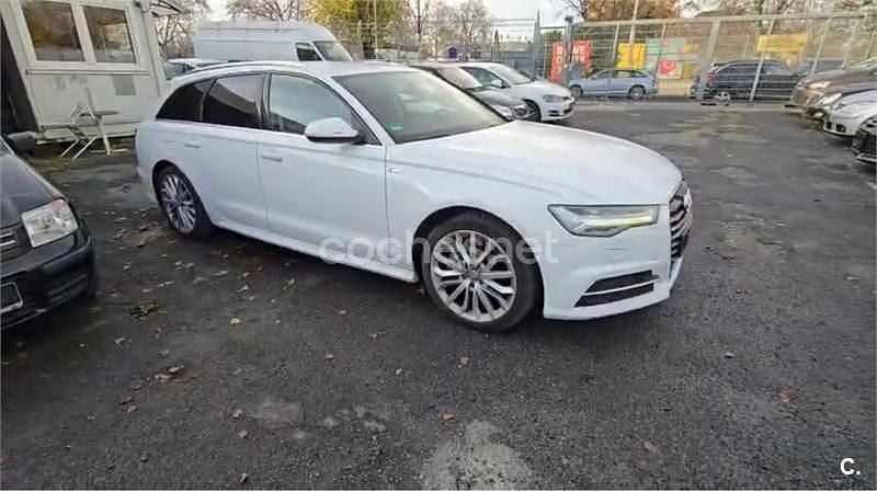 Usado Audi A6 272 CV (200 kW) 2015 Blanco Familiar