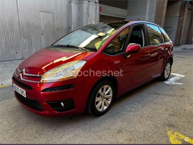 Usado Citroën C4 Picasso 110 CV (80 kW) 2009 Granate Monovolumen