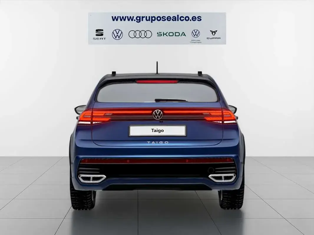 Usado VW Taigo R-line 150 CV (110 kW) 2023 Azul SUV