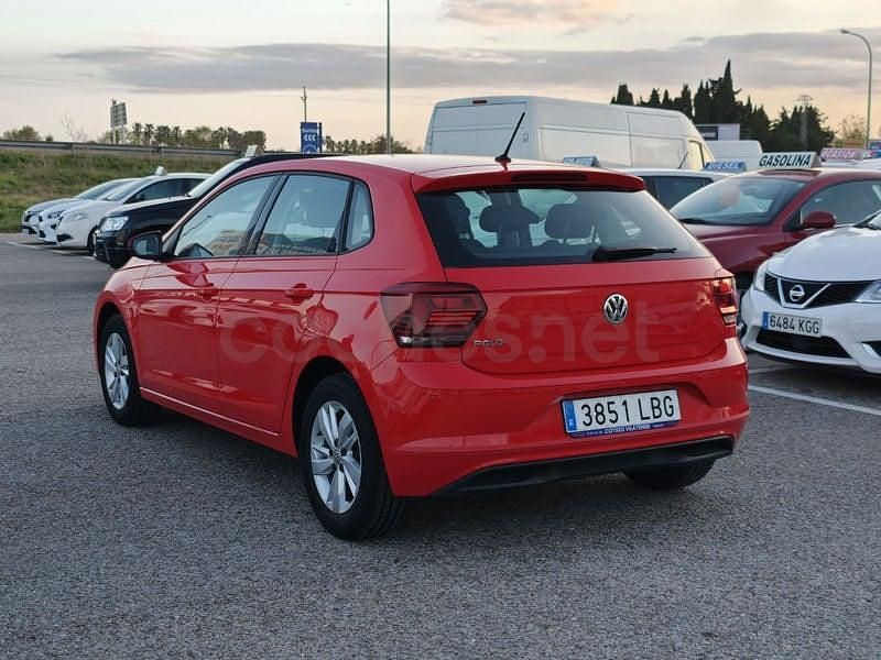 Usado VW Polo Advance 95 CV (69 kW) 2019 Rojo Utilitario