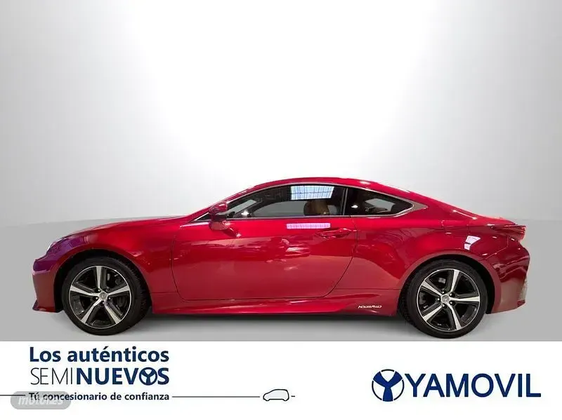 Usado Lexus RC300h Executive Line 223 CV (164 kW) 2018 Rojo Coupe