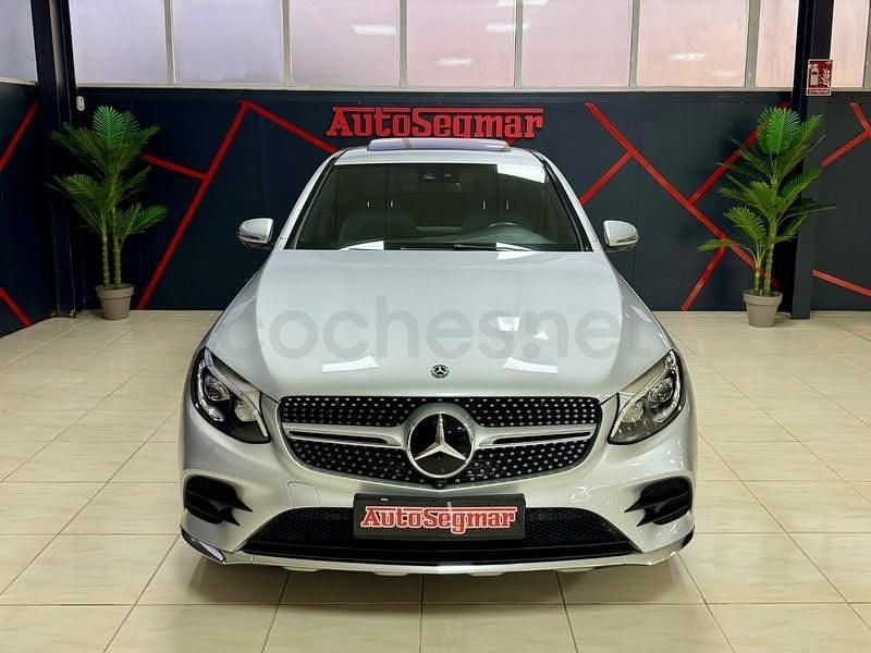 Usado Mercedes GLC250 204 CV (150 kW) 2017 Gris / plata Coupe