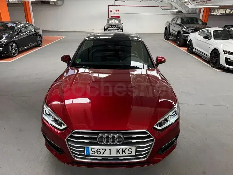 Usado Audi A5 Sportback S-Line 150 CV (110 kW) 2018 Granate Utilitario