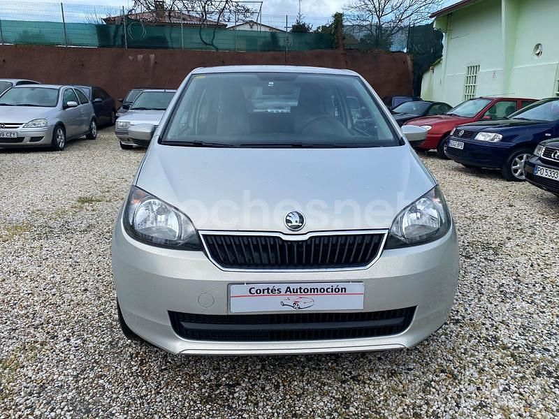 Usado Skoda Citigo Active 60 CV (44 kW) 2013 Gris / plata Utilitario