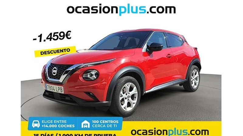 Rojo Usado 2021 Nissan Juke N-Connecta SUV | 14.455 € (Buen precio) - Imagen 1/4