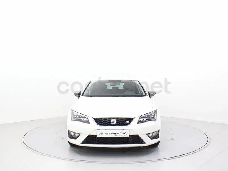 Usado Seat Leon FR 150 CV (110 kW) 2014 Blanco Berlina