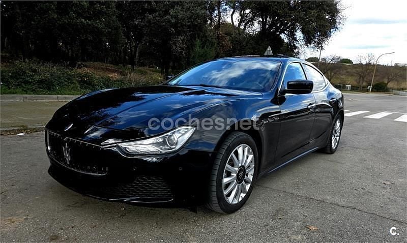 Usado Maserati Ghibli 275 CV (202 kW) 2014 Negro Berlina
