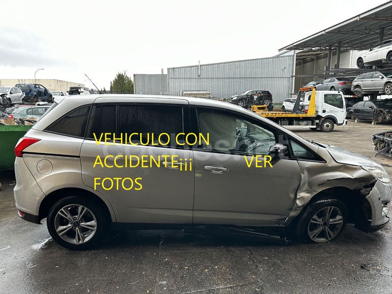 Gris / plata Usado 2014 Ford Grand C-Max Monovolumen | 3200 € - Imagen 1/4