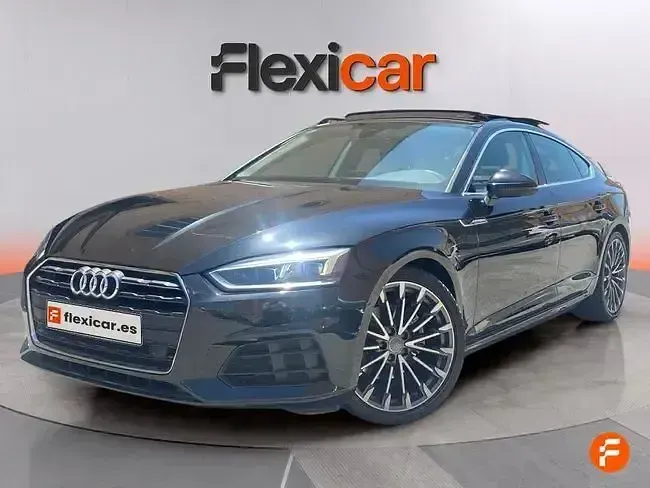 Usado Audi A5 Sportback 150 CV (110 kW) 2018 Negro Utilitario