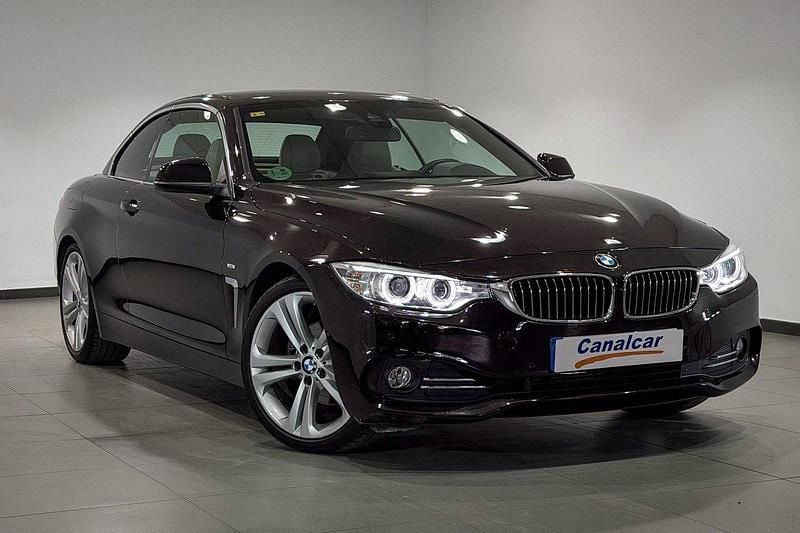 Usado BMW 420 Luxury Line 184 CV (135 kW) 2015 Marrón Descapotable