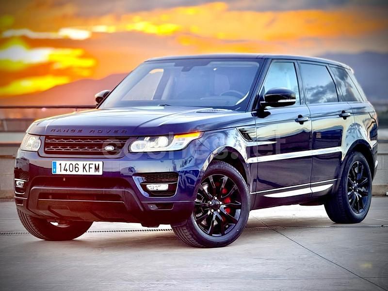 Azul Usado 2015 Land Rover Range Rover HSE SUV | 18.900 € (Super precio) - Imagen 1/4