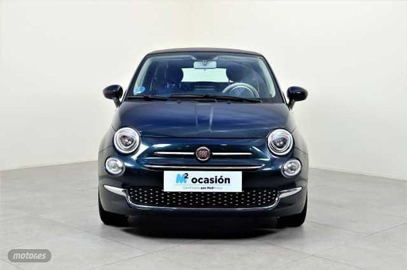Usado Fiat 500C Dolcevita 69 CV (50 kW) 2021 Azul Descapotable
