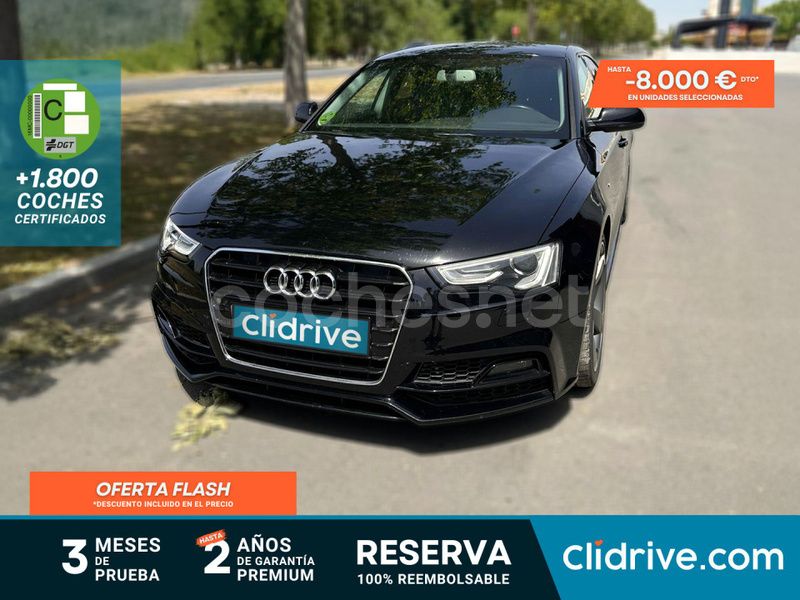Negro Usado 2016 Audi A5 Sportback Premium Berlina | 18.390 € (Buen precio) - Imagen 1/3