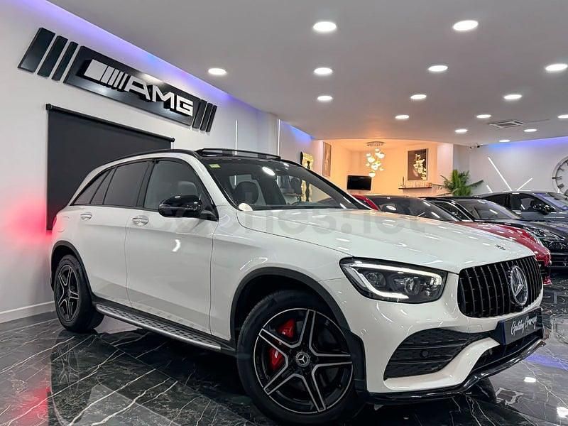 Usado Mercedes GLC220 194 CV (142 kW) 2021 Blanco SUV