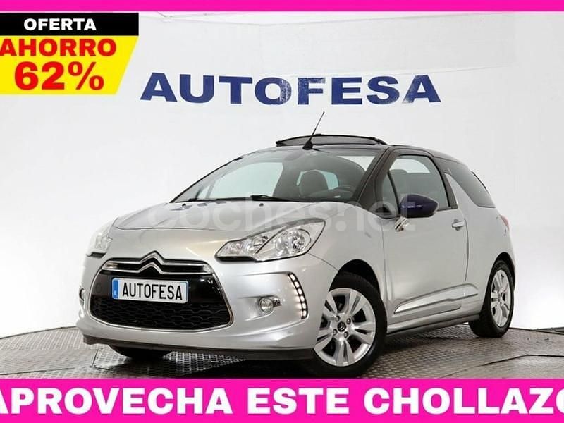 Gris / plata Usado 2015 DS Automobiles DS3 Cabriolet Style Descapotable | 11.450 € - Imagen 1/4