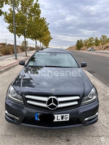 Negro Usado 2012 Mercedes C250 Coupe | 12.900 € (Precio justo) - Imagen 1/4
