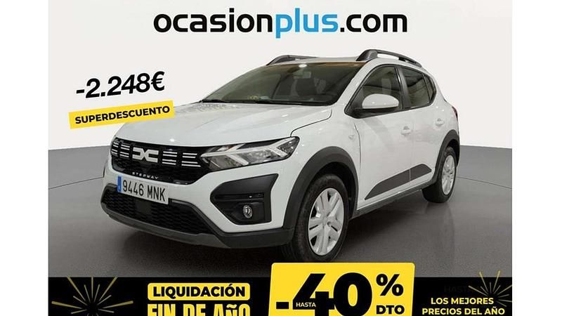 Blanco Usado 2024 Dacia Sandero Expression Utilitario | 14.682 € (Precio justo) - Imagen 1/4